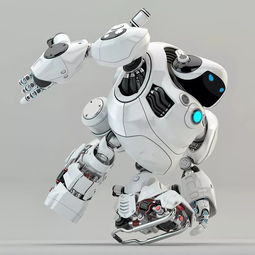 未來紀元 50張超高清3D渲染科幻機器人海報鑒賞